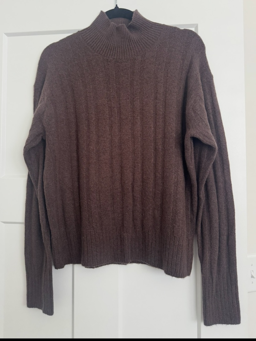 J.Crew Ribbed Mockneck Sweater in Supersoft Yarn